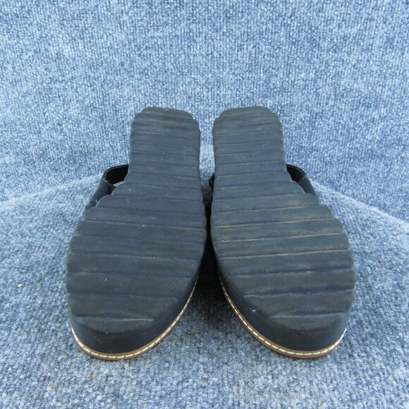 Zara Women Strappy Sandal Shoes Black Synthetic Size 36 Medium - Picture 10 of 10